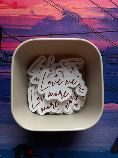 Sticker: Love me more